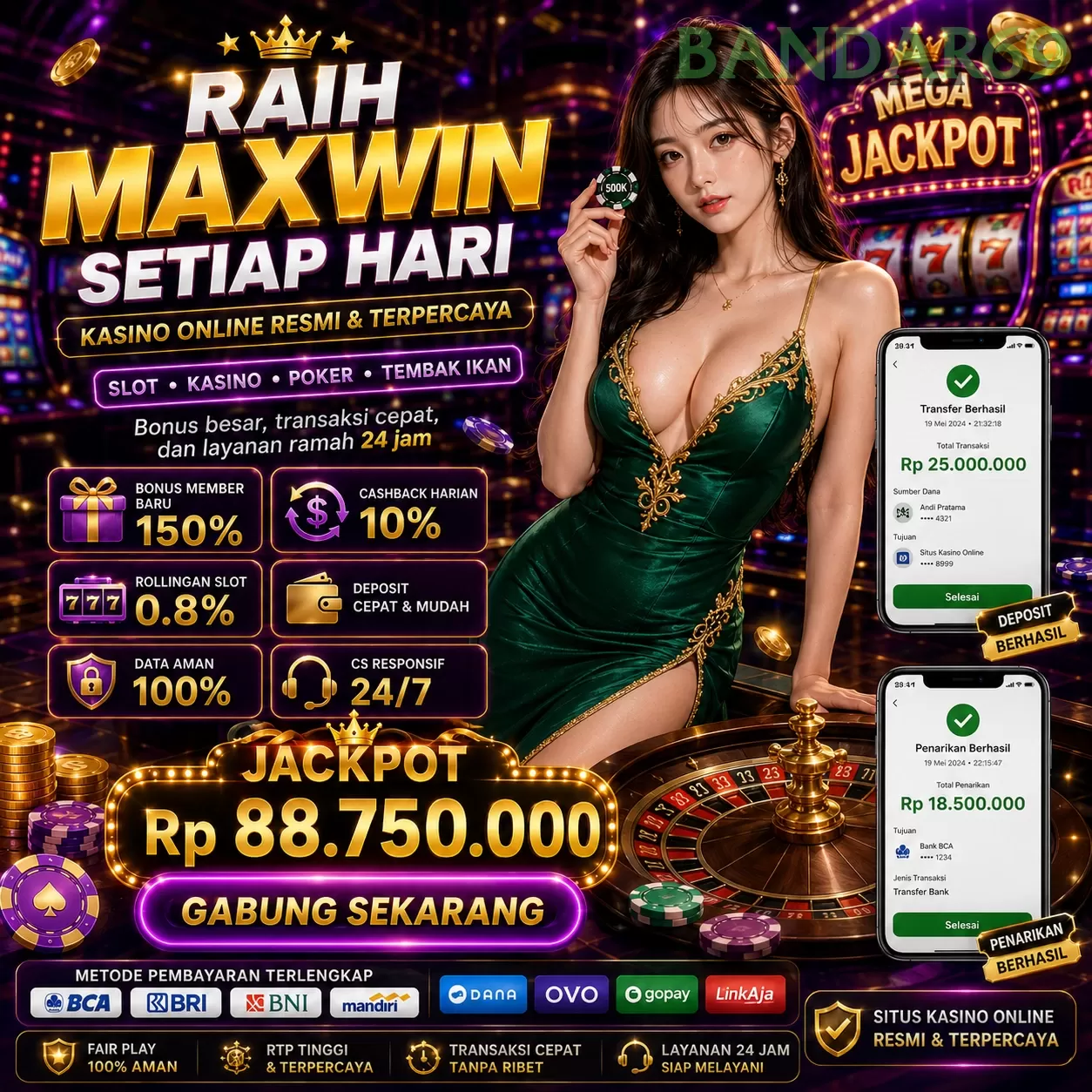 Login bandar69 Sekarang Bonus Melimpah